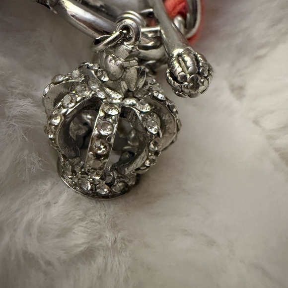 Juicy Couture Pink and Silver Crown Chain Necklace - Picture 14 of 16